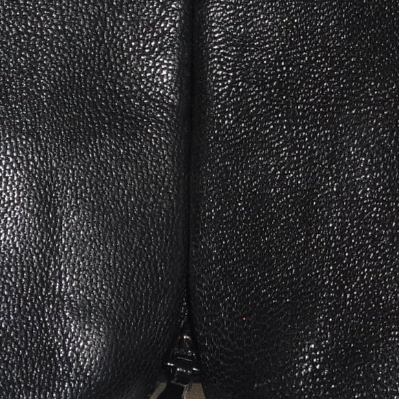 Lew Magram Collection women's size 8 black 100% real leather pants, tapered leg - Picture 16 of 16